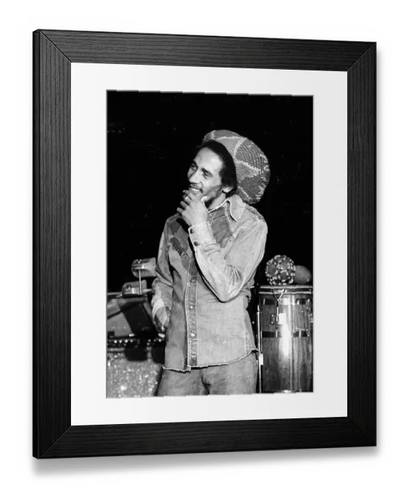 Framed Print : Photo of Bob Marley Framed Print : Photo of Bob Marley
