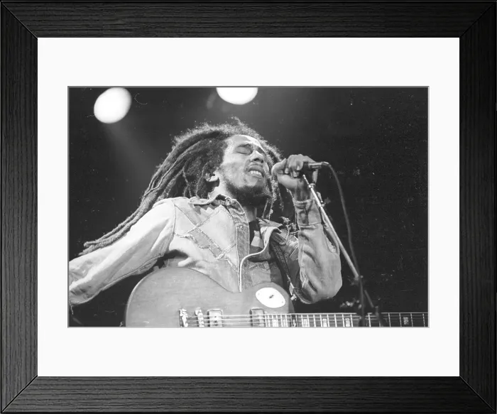 Framed Print : Photo of Bob Marley Framed Print : Photo of Bob Marley