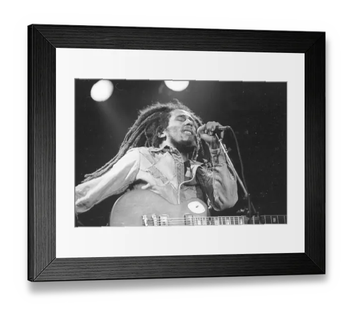 Framed Print : Photo of Bob Marley Framed Print : Photo of Bob Marley