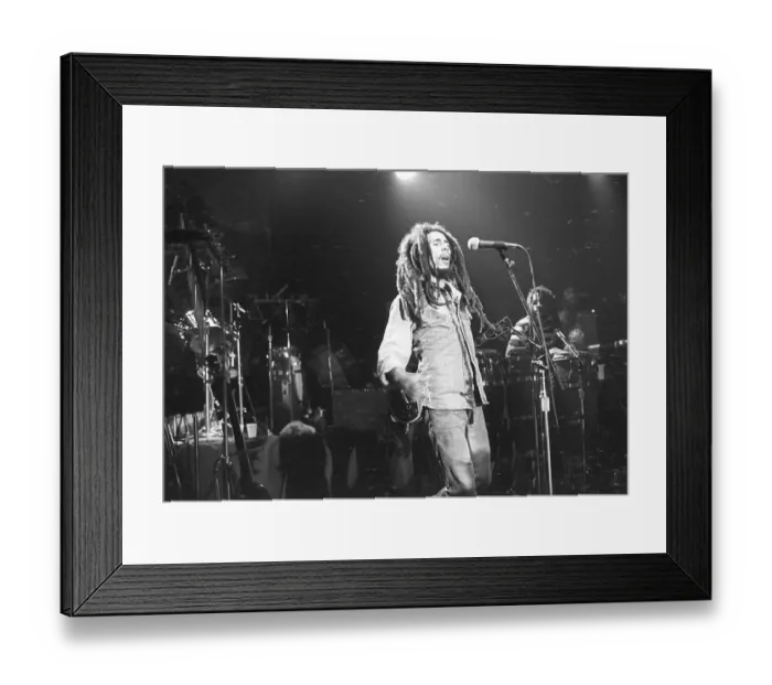 Framed Print : Photo of Bob Marley Framed Print : Photo of Bob Marley