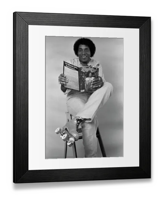 Framed Print : Sterling Harrison, Roll-Her, Skater