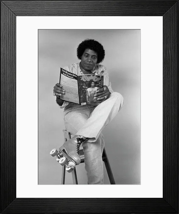 Framed Print : Sterling Harrison, Roll-Her, Skater Framed Print : Sterling Harrison, Roll-Her, Skater