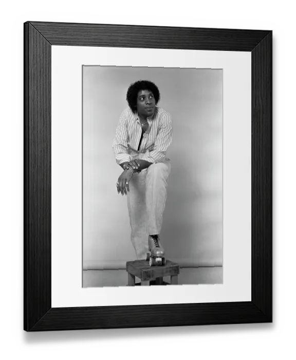 Framed Print : Sterling Harrison, Roll-Her, Skater