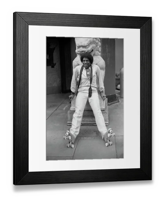 Framed Print : Sterling Harrison, Roll-Her, Skater