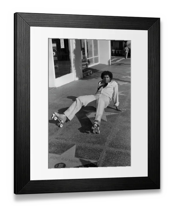 Framed Print : Sterling Harrison, Roll-Her, Skater Framed Print : Sterling Harrison, Roll-Her, Skater