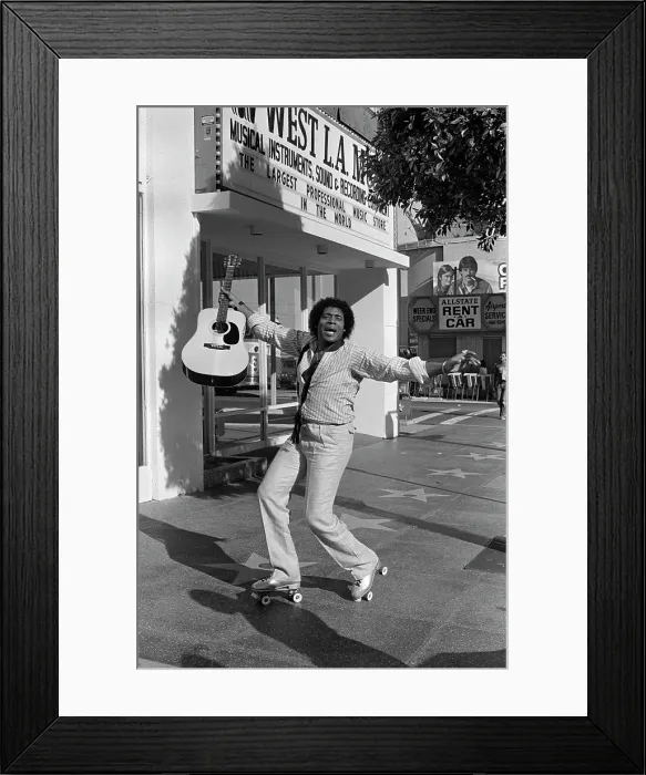 Framed Print : Sterling Harrison, Roll-Her, Skater Framed Print : Sterling Harrison, Roll-Her, Skater