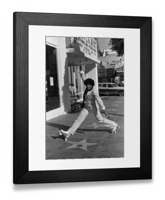 Framed Print : Sterling Harrison, Roll-Her, Skater Framed Print : Sterling Harrison, Roll-Her, Skater