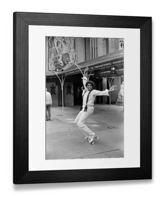 Framed Print : Sterling Harrison, Roll-Her, Skater Framed Print : Sterling Harrison, Roll-Her, Skater