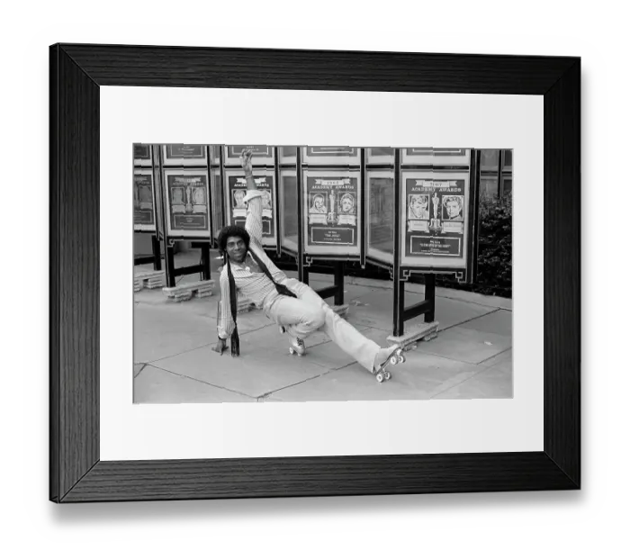 Framed Print : Sterling Harrison, Roll-Her, Skater Framed Print : Sterling Harrison, Roll-Her, Skater