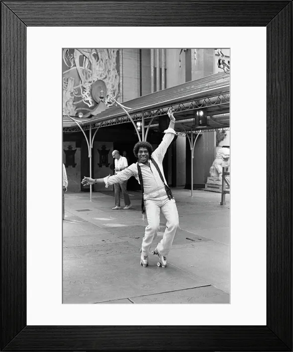 Framed Print : Sterling Harrison, Roll-Her, Skater Framed Print : Sterling Harrison, Roll-Her, Skater