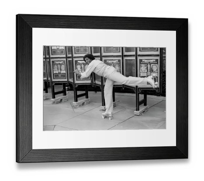 Framed Print : Sterling Harrison, Roll-Her, Skater Framed Print : Sterling Harrison, Roll-Her, Skater