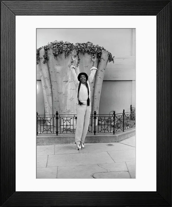 Framed Print : Sterling Harrison, Roll-Her, Skater Framed Print : Sterling Harrison, Roll-Her, Skater