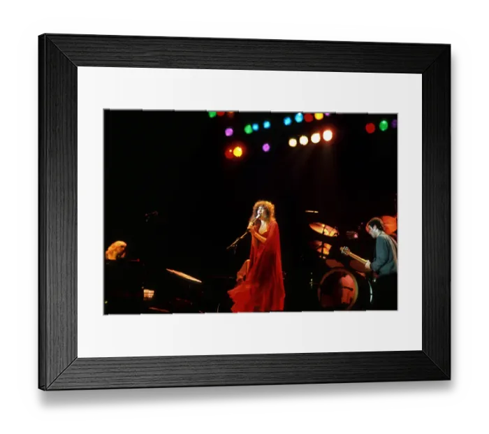 Framed Print : Fleetwood Mac Performing Framed Print : Fleetwood Mac Performing