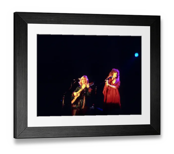 Framed Print : Fleetwood Mac Performing Framed Print : Fleetwood Mac Performing