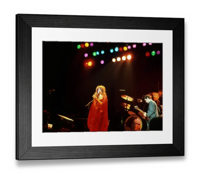 Framed Print : Fleetwood Mac Performing Framed Print : Fleetwood Mac Performing