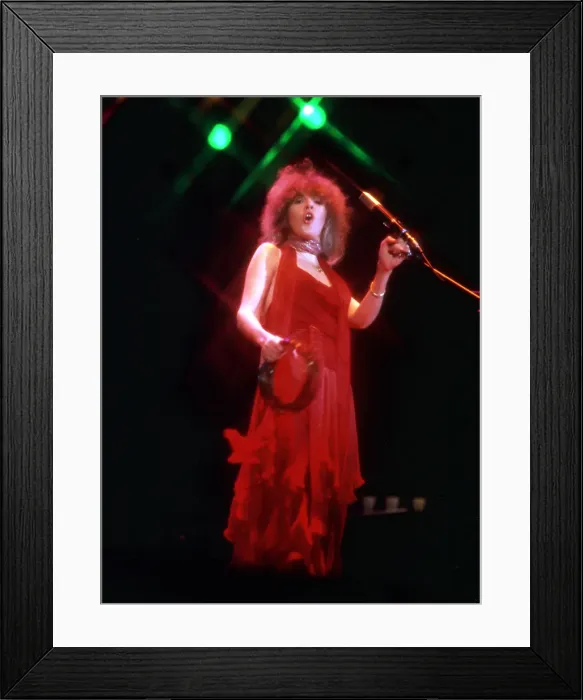 Framed Print : Stevie Nicks Performing Framed Print : Stevie Nicks Performing