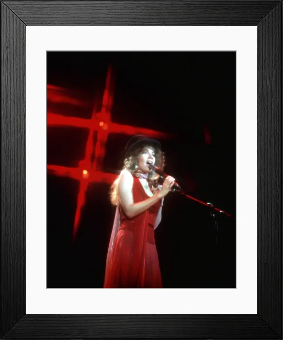 Framed Print : Stevie Nicks Performing Framed Print : Stevie Nicks Performing
