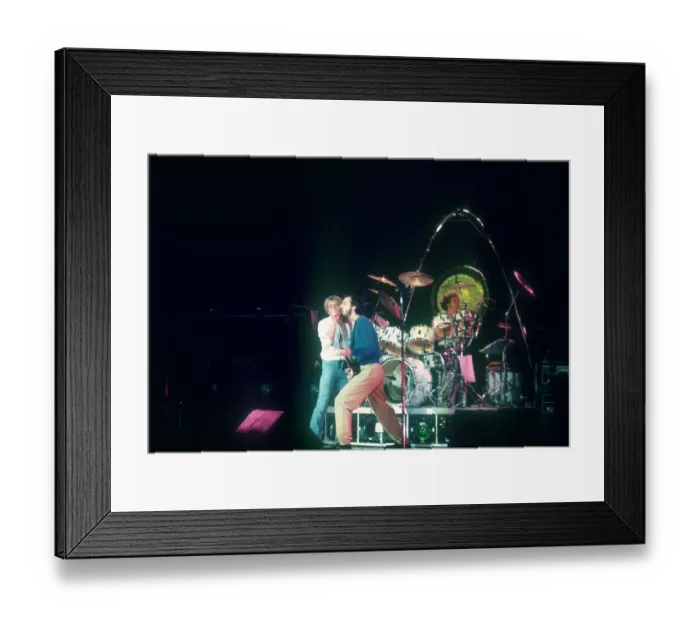 Framed Print : The Who Performing Framed Print : The Who Performing