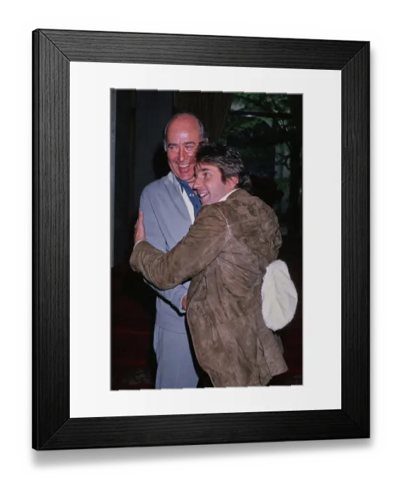Framed Print : Carl Reiner & Henry Winkler Framed Print : Carl Reiner & Henry Winkler