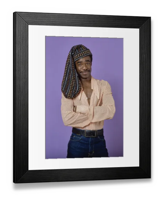 Framed Print : Glynn Turman, American Actor Framed Print : Glynn Turman, American Actor