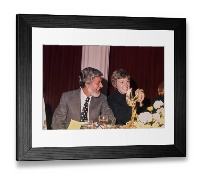 Framed Print : Dick Van Dyke & Julie Andrews Framed Print : Dick Van Dyke & Julie Andrews