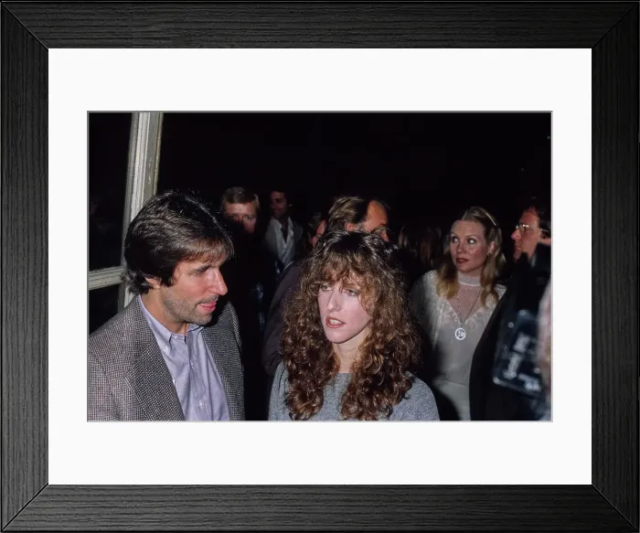 Framed Print : Henry Winkler & Laraine Newman Framed Print : Henry Winkler & Laraine Newman