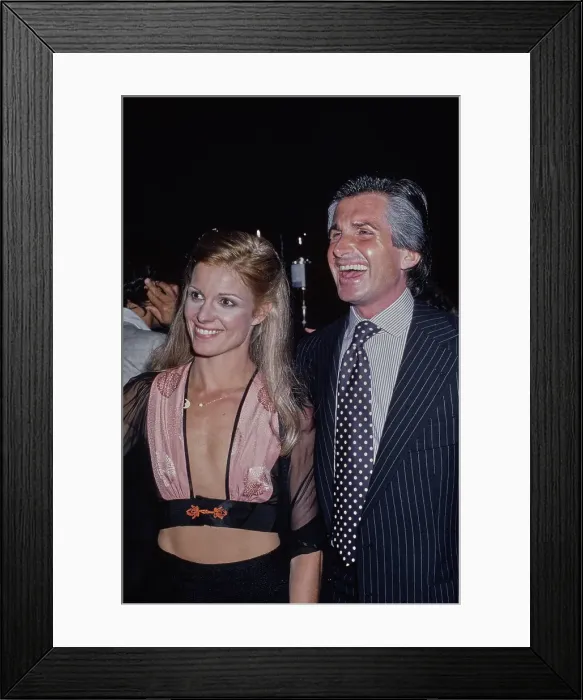 Framed Print : Susan Saint James & George Hamilton Framed Print : Susan Saint James & George Hamilton