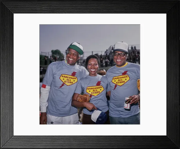 Framed Print : Narconon All-Stars Celebrity Softball Match Framed Print : Narconon All-Stars Celebrity Softball Match