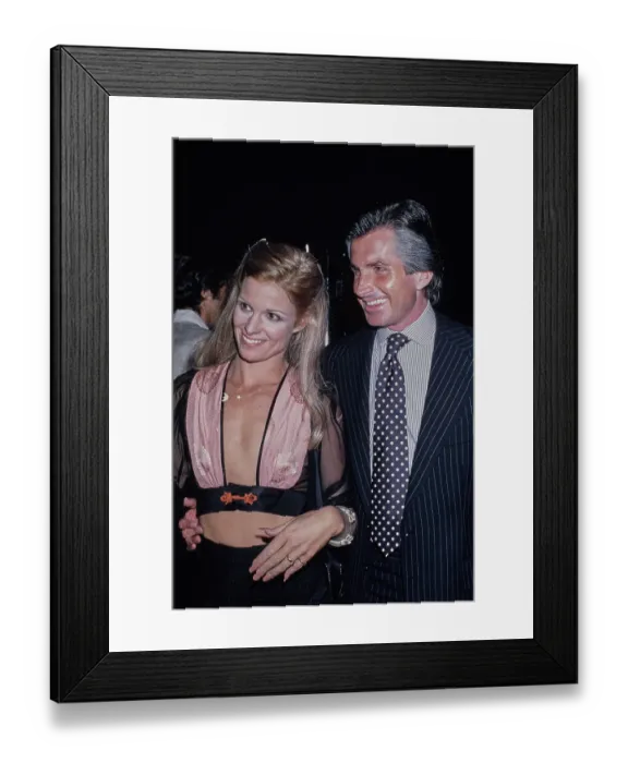 Framed Print : Susan Saint James & George Hamilton Framed Print : Susan Saint James & George Hamilton