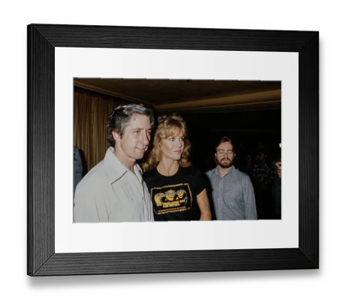 Framed Print : Jane Fonda And Tom Hayden Framed Print : Jane Fonda And Tom Hayden