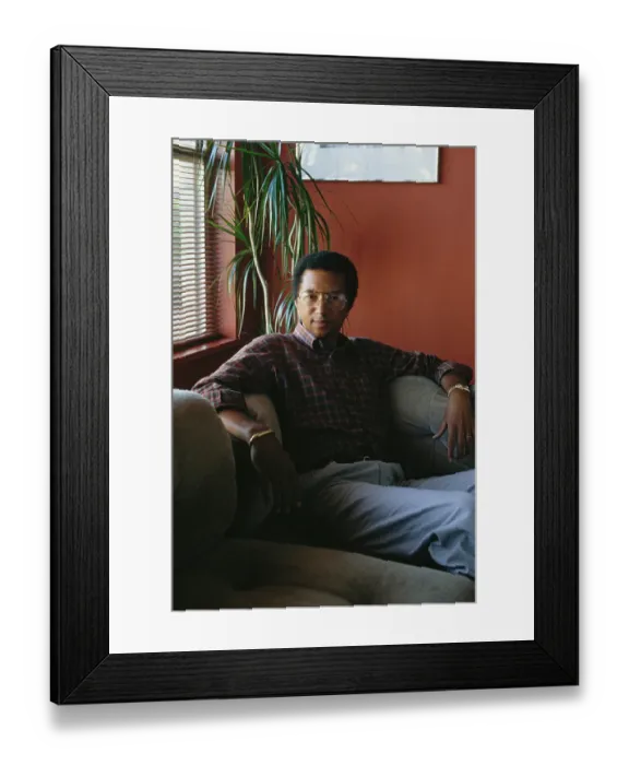 Framed Print : Arthur Ashe, American Tennis Player Framed Print : Arthur Ashe, American Tennis Player