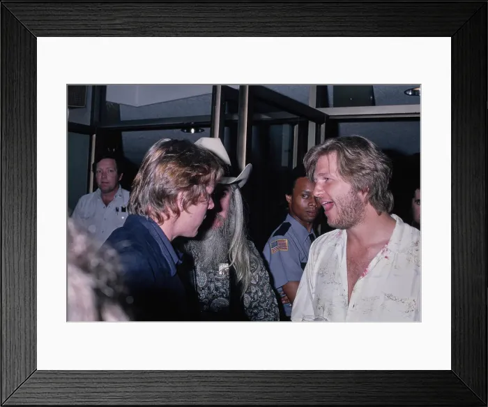 Framed Print : Jeff Bridges, American Actor Framed Print : Jeff Bridges, American Actor