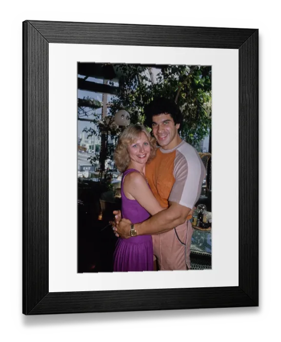 Framed Print : Mr. & Mrs. Lou Ferrigno Framed Print : Mr. & Mrs. Lou Ferrigno