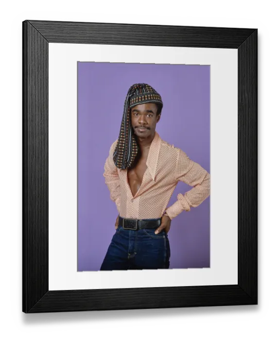 Framed Print : Glynn Turman, American Actor Framed Print : Glynn Turman, American Actor