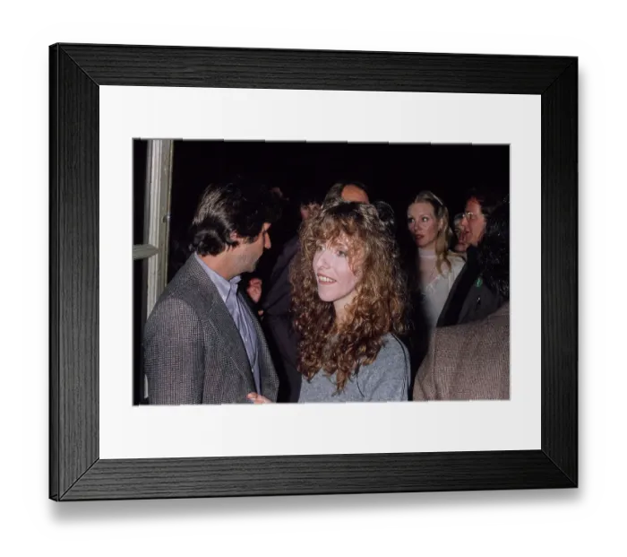 Framed Print : Henry Winkler & Laraine Newman Framed Print : Henry Winkler & Laraine Newman