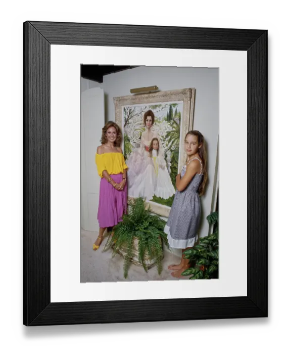 Framed Print : Mary Ann Mobley & Mary Clancy Collins Framed Print : Mary Ann Mobley & Mary Clancy Collins