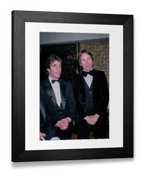 Framed Print : Henry Winkler & John Ritter Framed Print : Henry Winkler & John Ritter