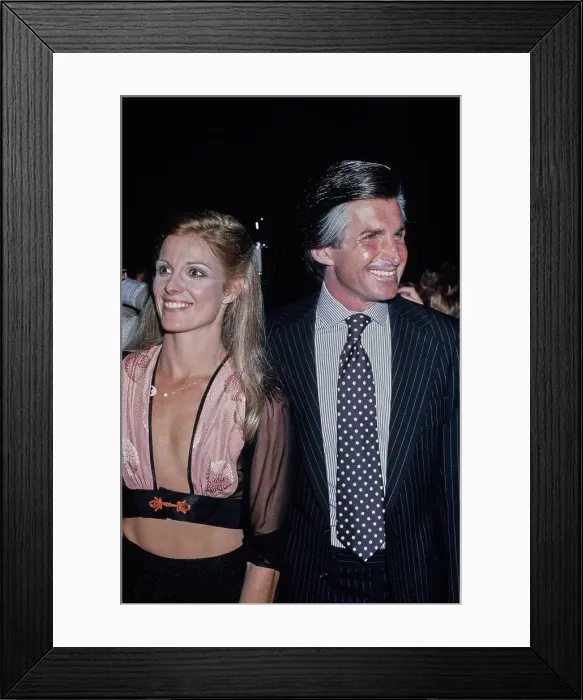 Framed Print : Susan Saint James & George Hamilton Framed Print : Susan Saint James & George Hamilton