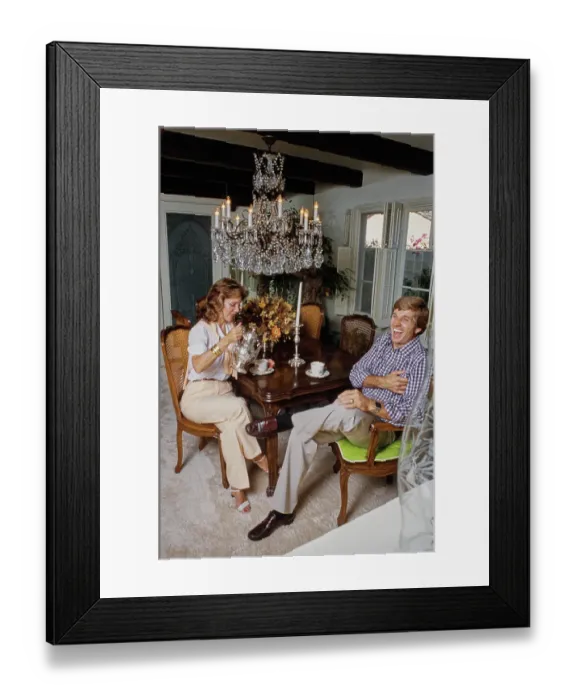 Framed Print : Mary Ann Mobley & Gary Collins Framed Print : Mary Ann Mobley & Gary Collins
