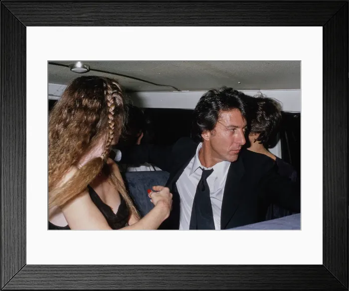 Framed Print : Dustin Hoffman, American Actor Framed Print : Dustin Hoffman, American Actor