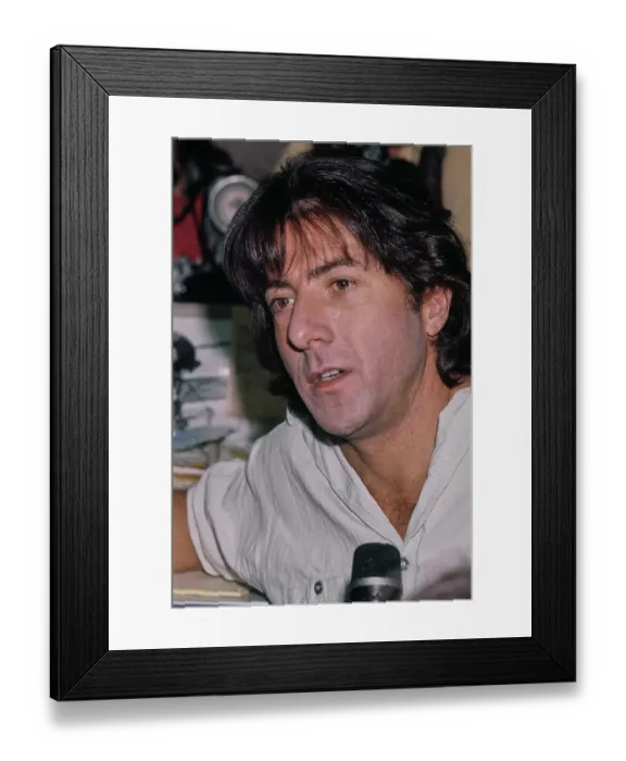 Framed Print : Dustin Hoffman, American Actor Framed Print : Dustin Hoffman, American Actor