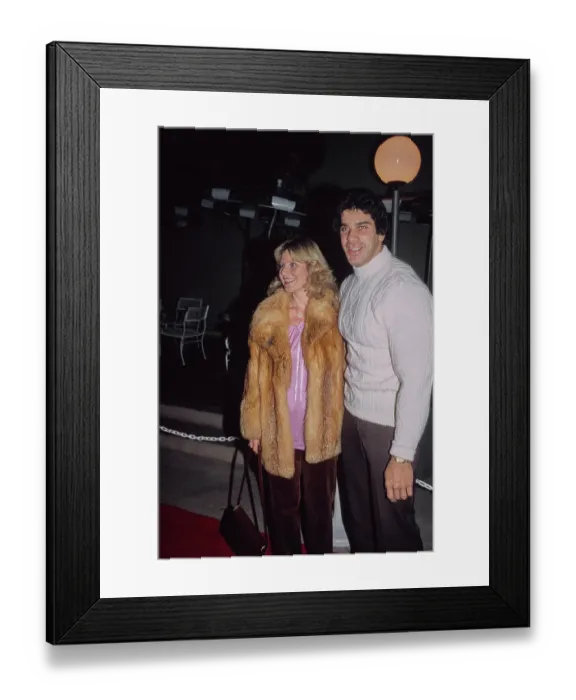 Framed Print : Mr. & Mrs. Lou Ferrigno Framed Print : Mr. & Mrs. Lou Ferrigno