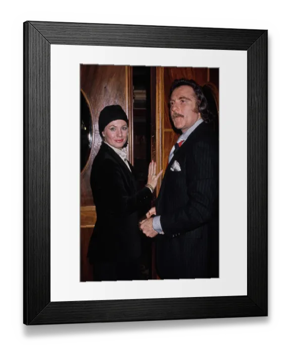 Framed Print : Shirley Jones & Marty Ingels Framed Print : Shirley Jones & Marty Ingels