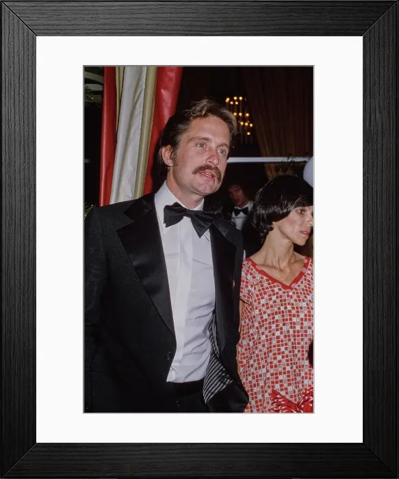 Framed Print : Michael Douglas Framed Print : Michael Douglas