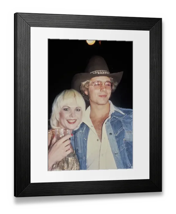 Framed Print : Ann Jillian & John Schneider Framed Print : Ann Jillian & John Schneider