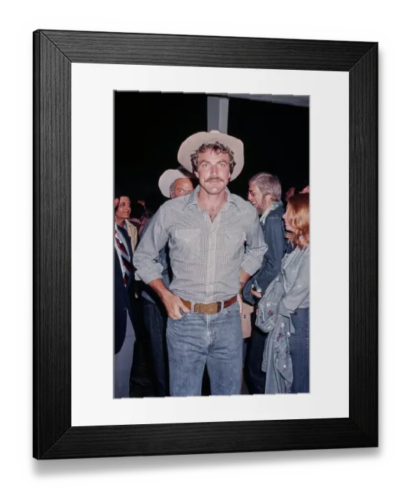 Framed Print : Tom Selleck, American Actor Framed Print : Tom Selleck, American Actor