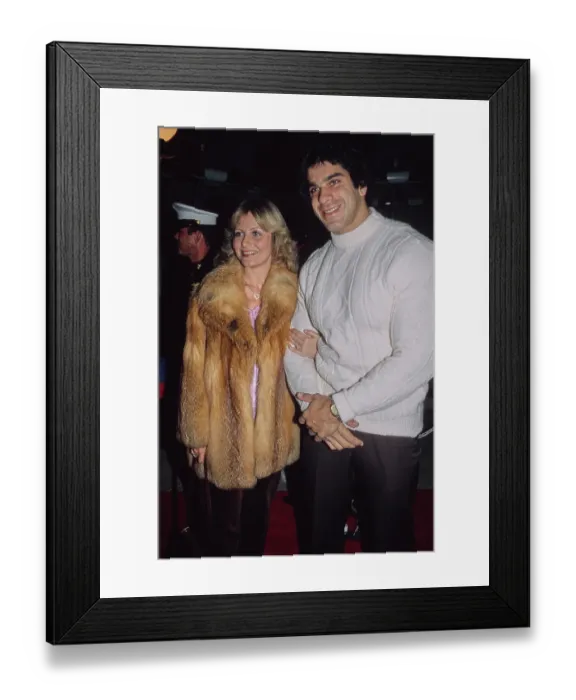 Framed Print : Mr. & Mrs. Lou Ferrigno Framed Print : Mr. & Mrs. Lou Ferrigno