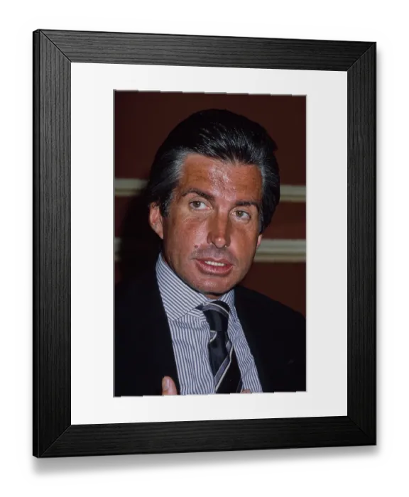 Framed Print : George Hamilton, American Actor Framed Print : George Hamilton, American Actor