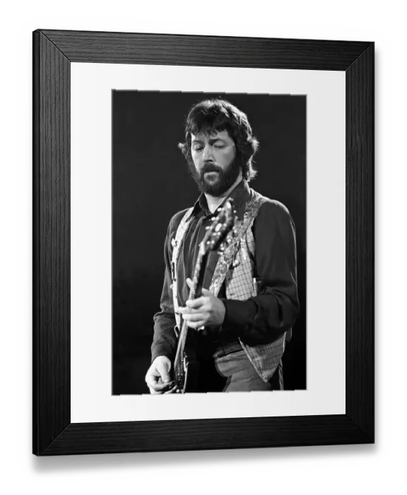 Framed Print : Photo of 045 Clapton Eric Framed Print : Photo of 045 Clapton Eric