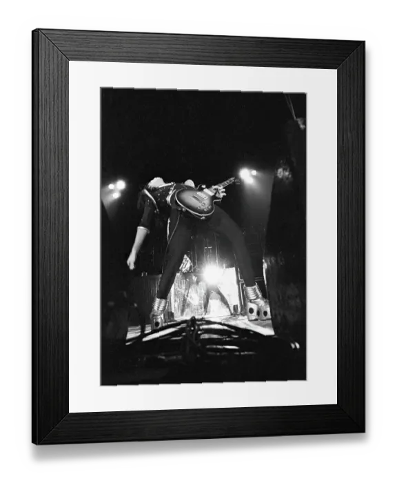 Framed Print : Photo of Frehley Ace Framed Print : Photo of Frehley Ace